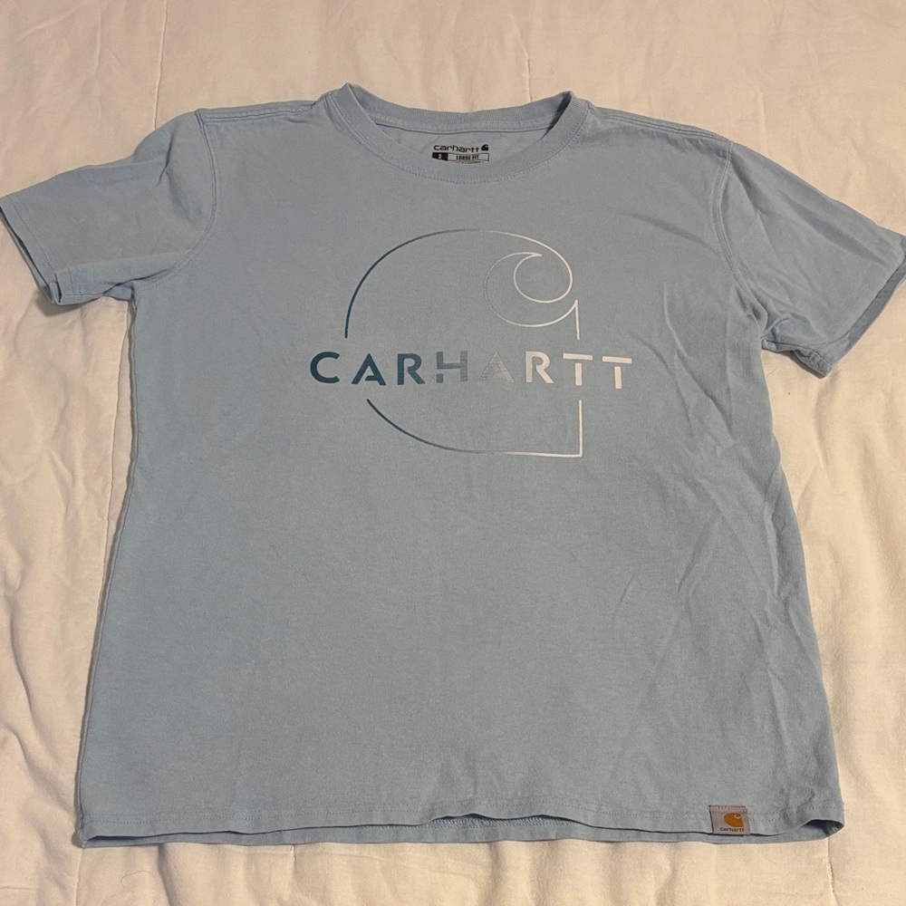 Carhartt Sky Blue Graphic Tee